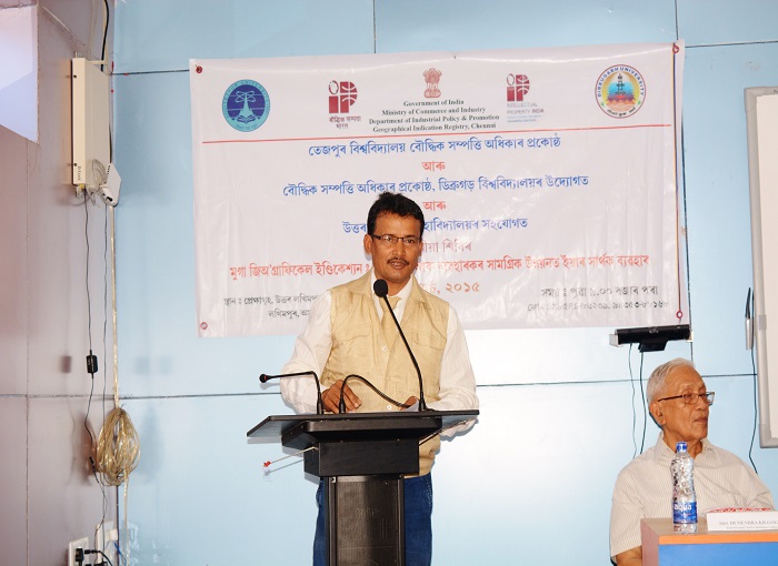 Mr. Bipul Saikia, Asst. Prof. Dept. of Zoology, North Lakhimpur College at the GI clinic
